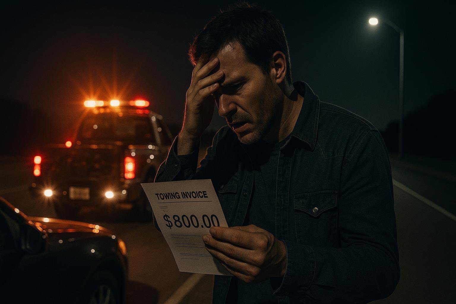 Texas towing company transparent pricing website trust